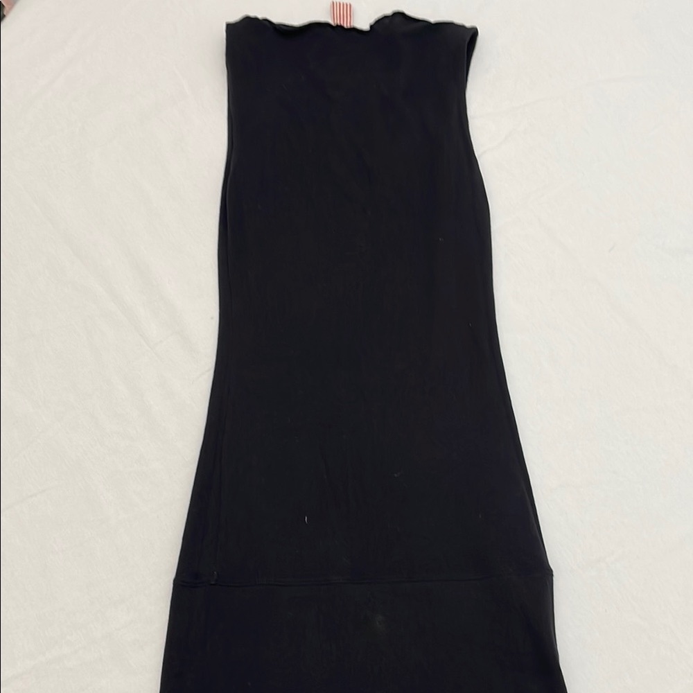 Free People Cotton Black mini Dress